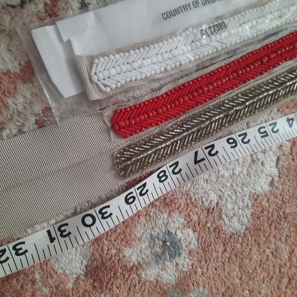 JCREW embroidered ribbon belt sash - Picture 7 of 7